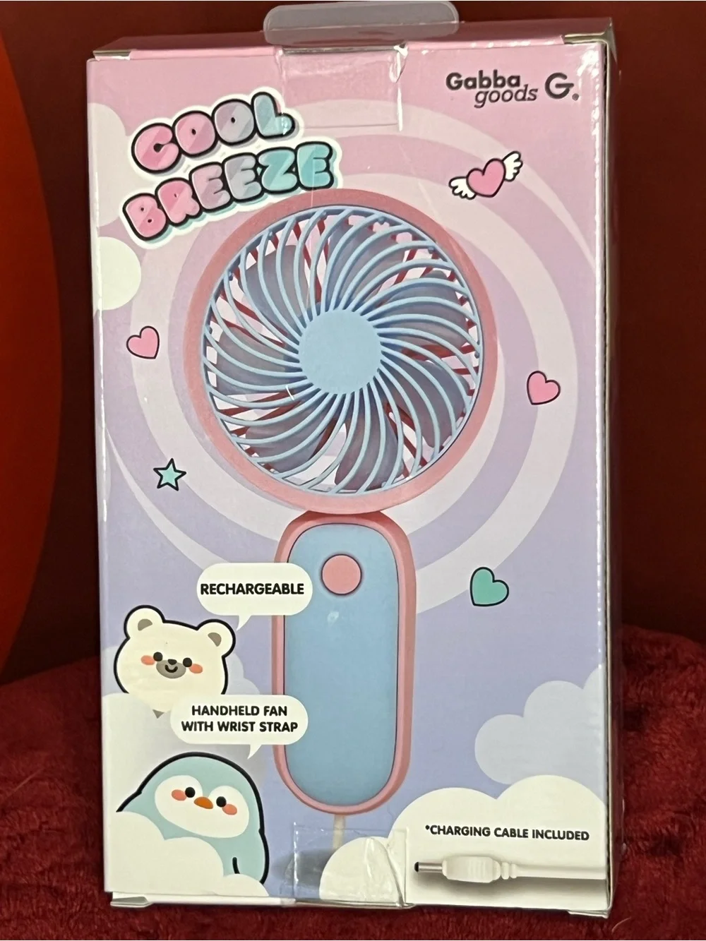 Rechargeable Handheld Fan - Picture 1 of 4
